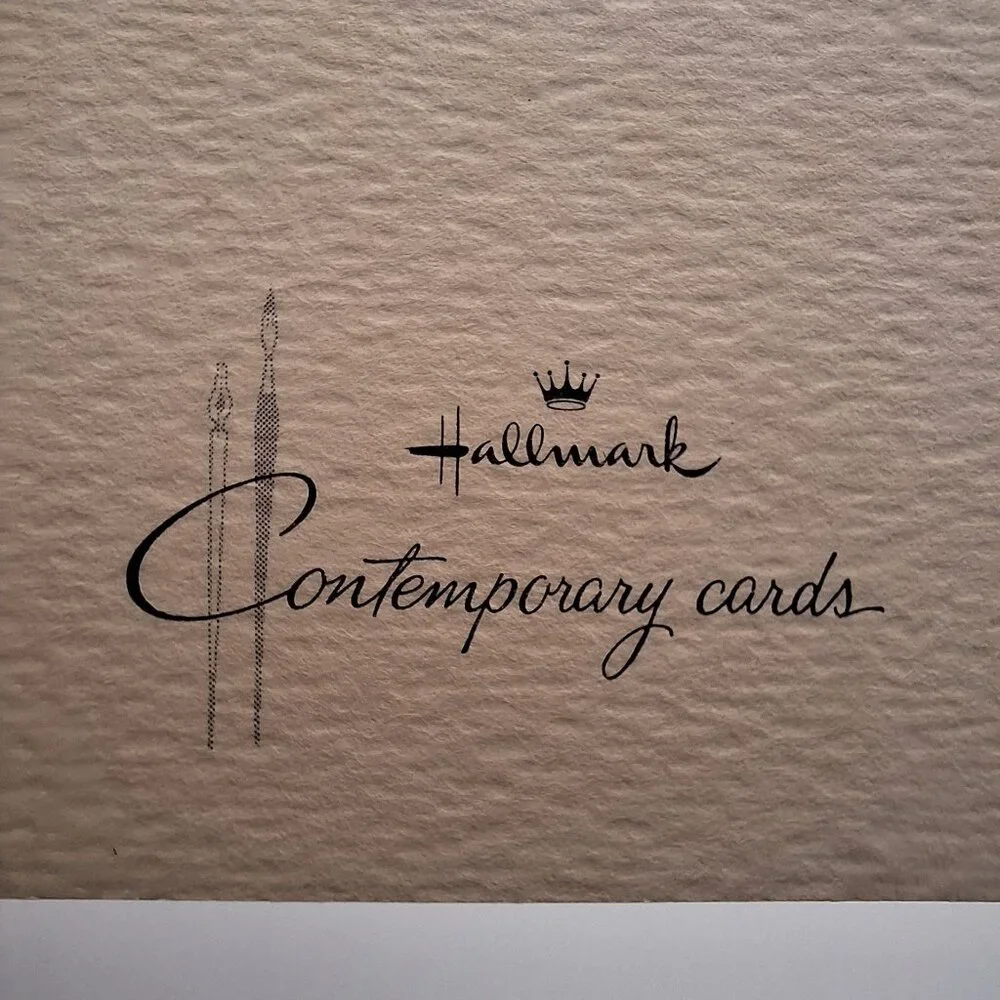 Hallmark Vintage Valentine Greeting Card Contemporary Design‎ Humor Collectible